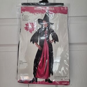 Child Wendy the Witch Halloween Costume Black & Pink Size Small 4-6 Cosplay